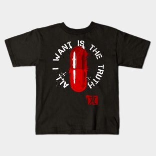 red pill Kids T-Shirt